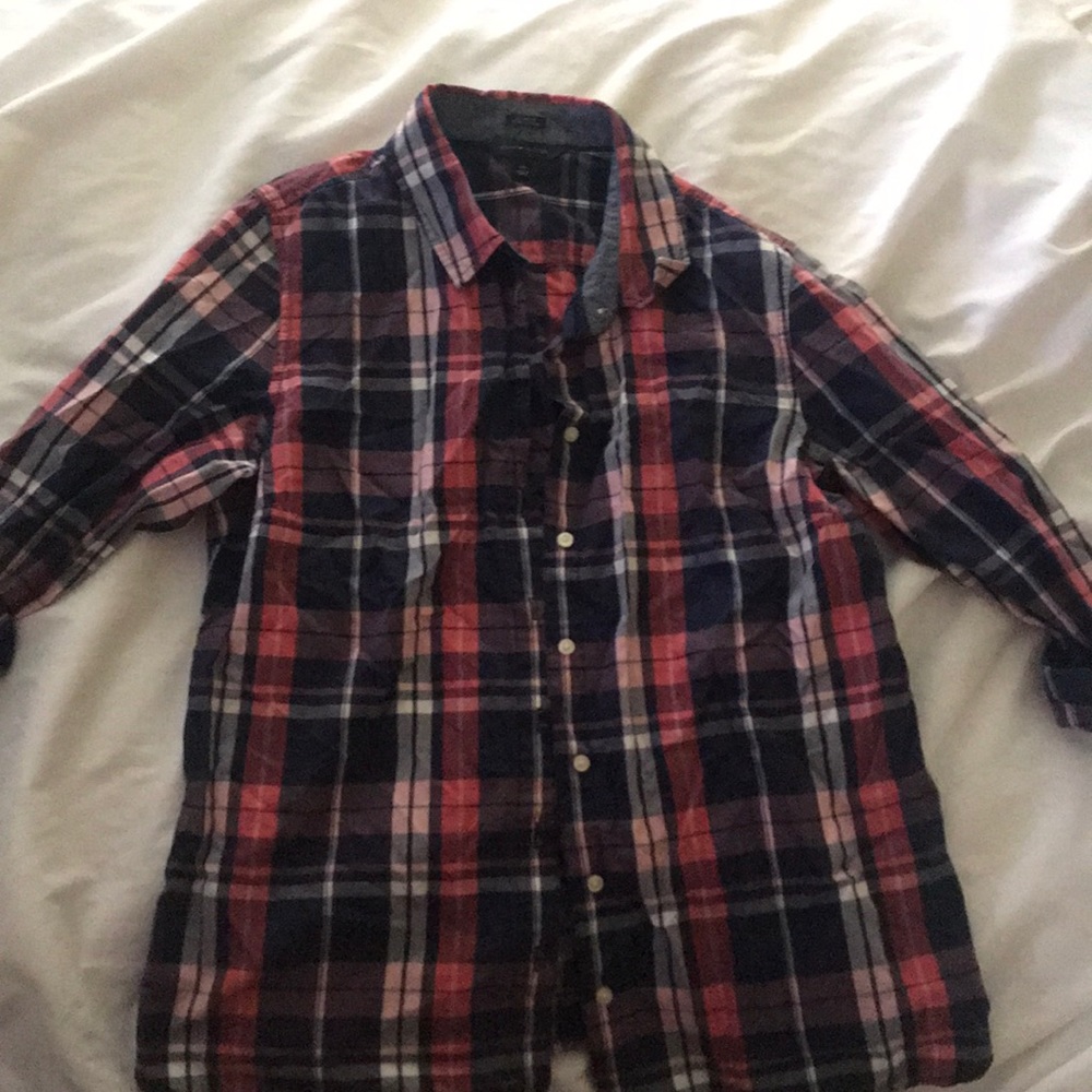 Tommy Hilfiger plaid button up